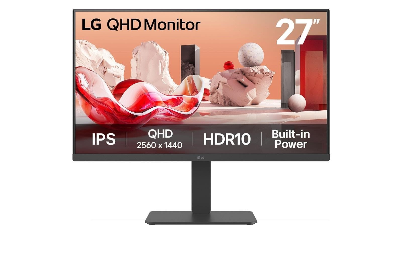 27" LG 27ba45qb-b Computer Monitor - Bildschirm