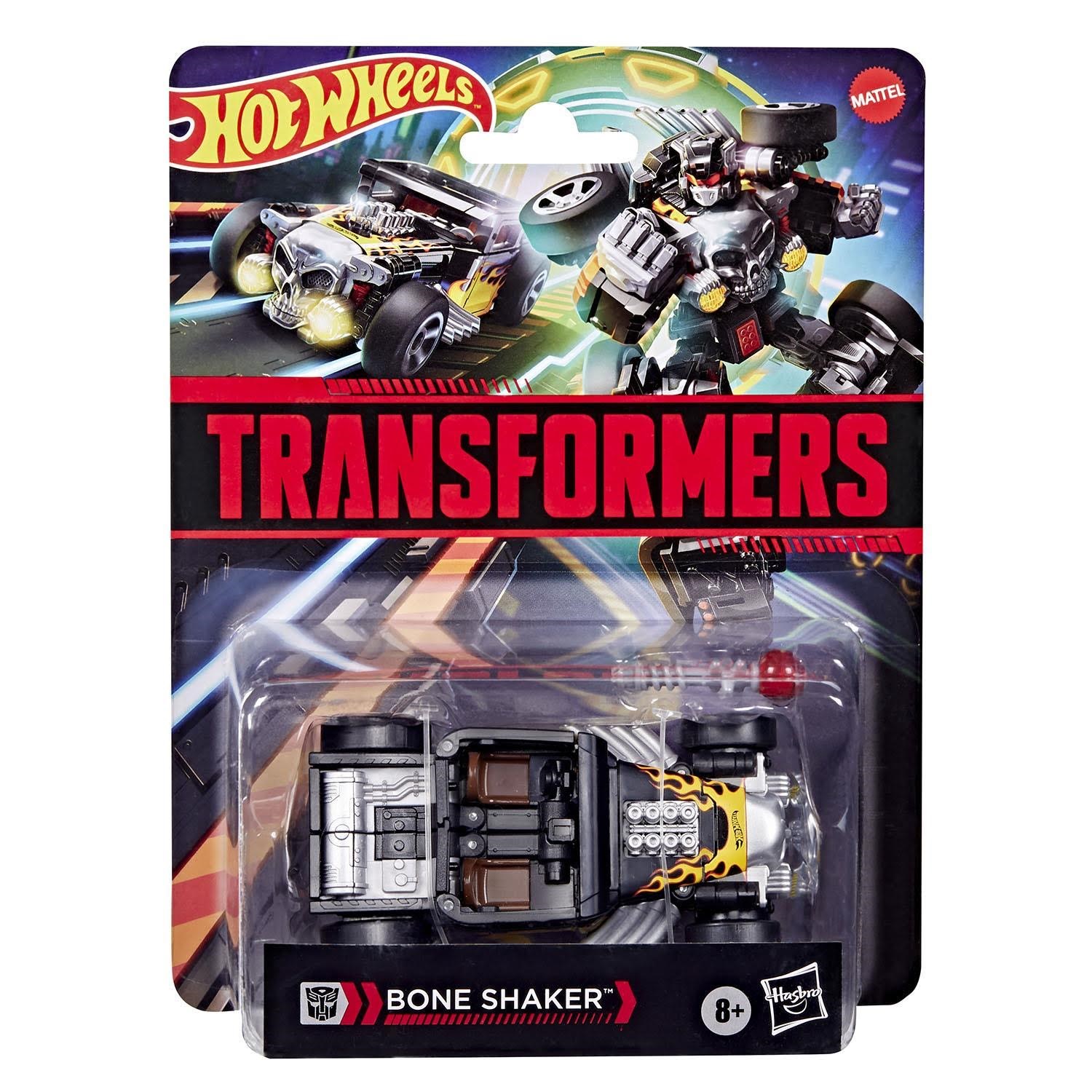 Transformers Collab Hot Wheels Bone Shaker - Figuren