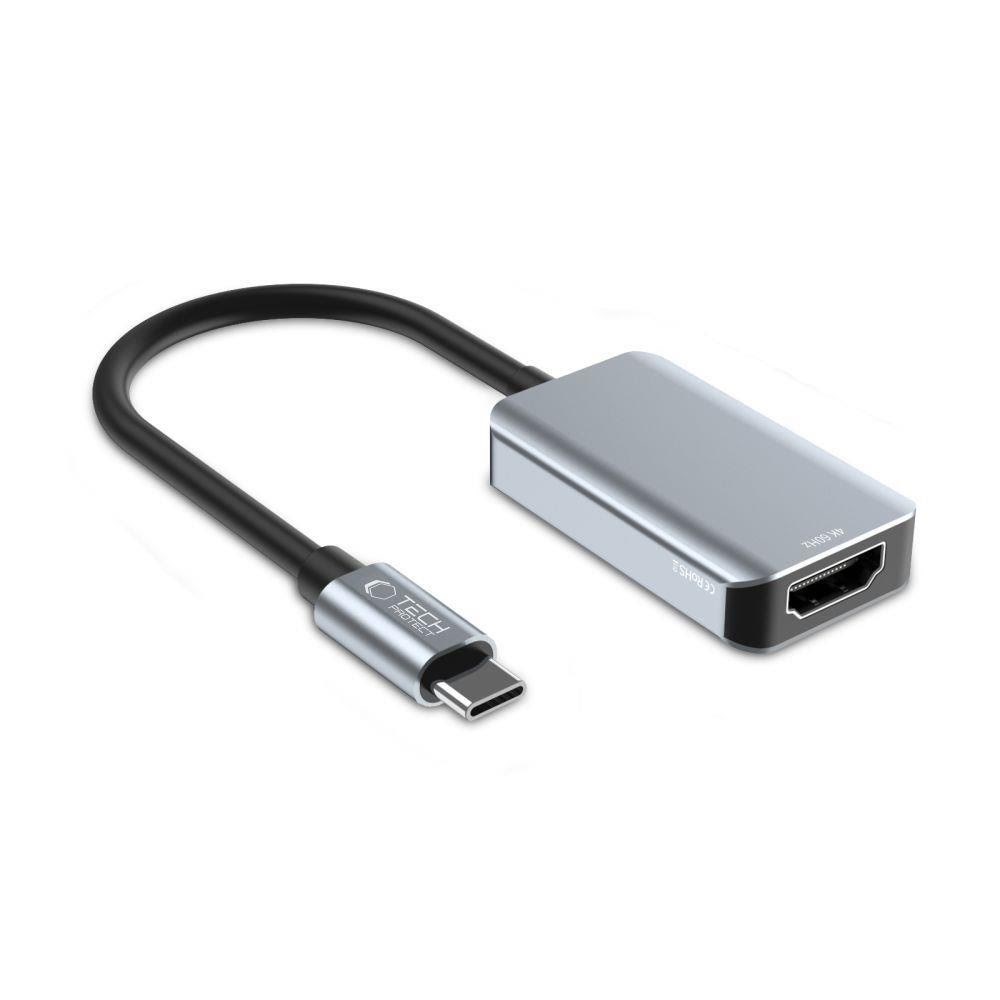 Tech-protect Ultraboost Usb-c (Male) / Hdmi (Female) 4K 60hz Adapter - Black Usb-hubs - 1 - Schwarz - Usb Hubs 9490713934746