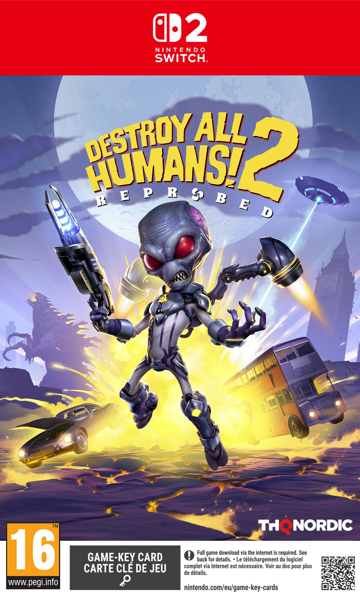 Destroy All Humans! 2: Reprobed - Nintendo Switch 2 - Action - Pegi 16 - Spiele