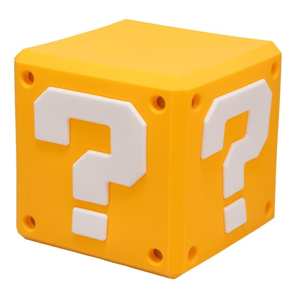 Paladone - Super Mario - Question Block Squishyglo Light - Lampe - Merchandise