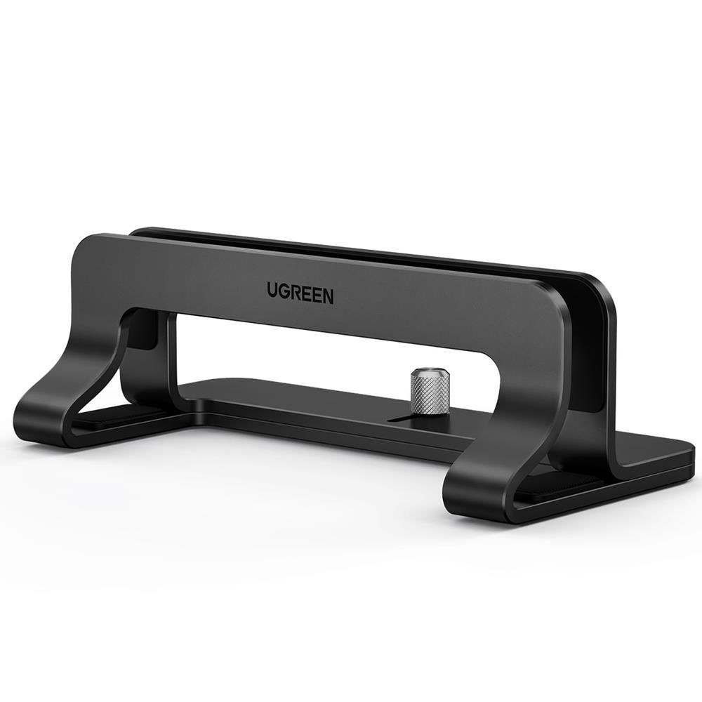 Ugreen Aluminum Vertical Stand Holder Stand For Macbook Laptop Tablet - Black - Systemzubehoer