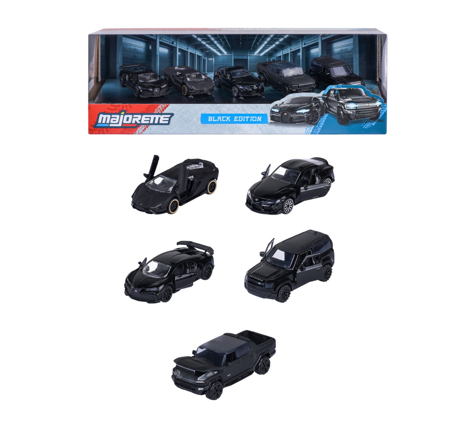 Majorette Black Edition 5 Pieces Giftpack - Spielzeugauto