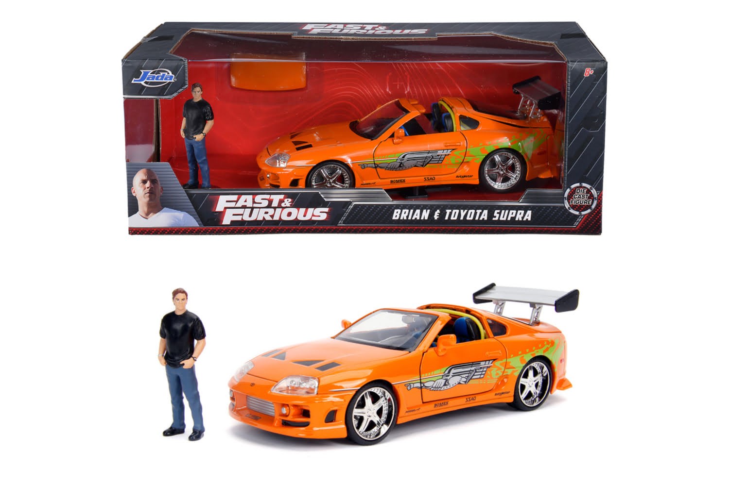 Jada Toys Fast & Furious 1995 Toyota Supra 1:24 - Spielzeugauto