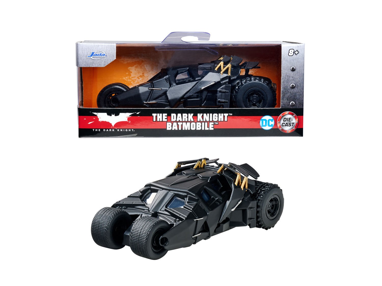 Jada Toys Batman 2008 Batmobile 1:32 - Spielzeugauto