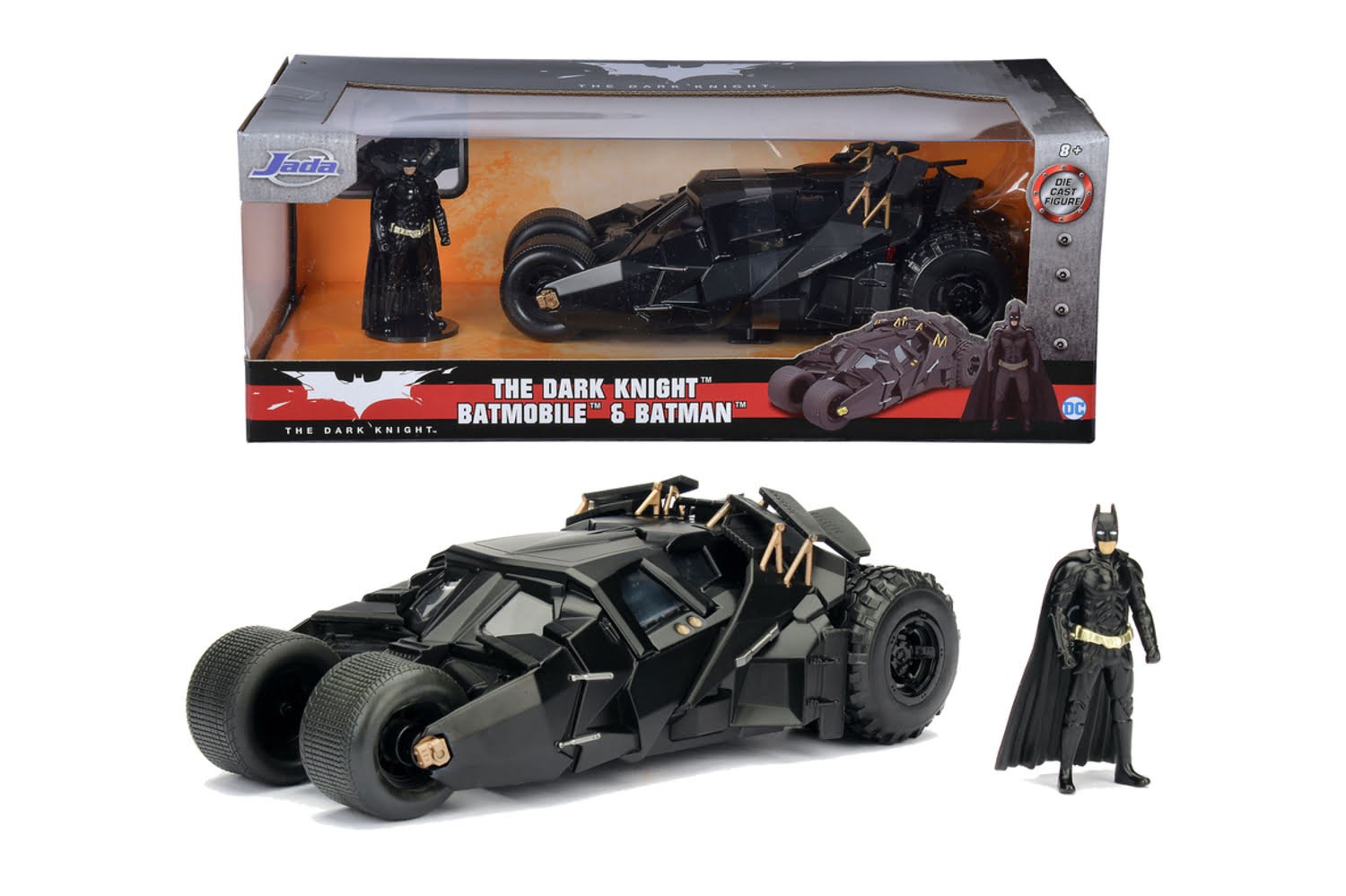 Jada Toys Batman The Dark Knight Batmobile 1:24 - Spielzeugauto