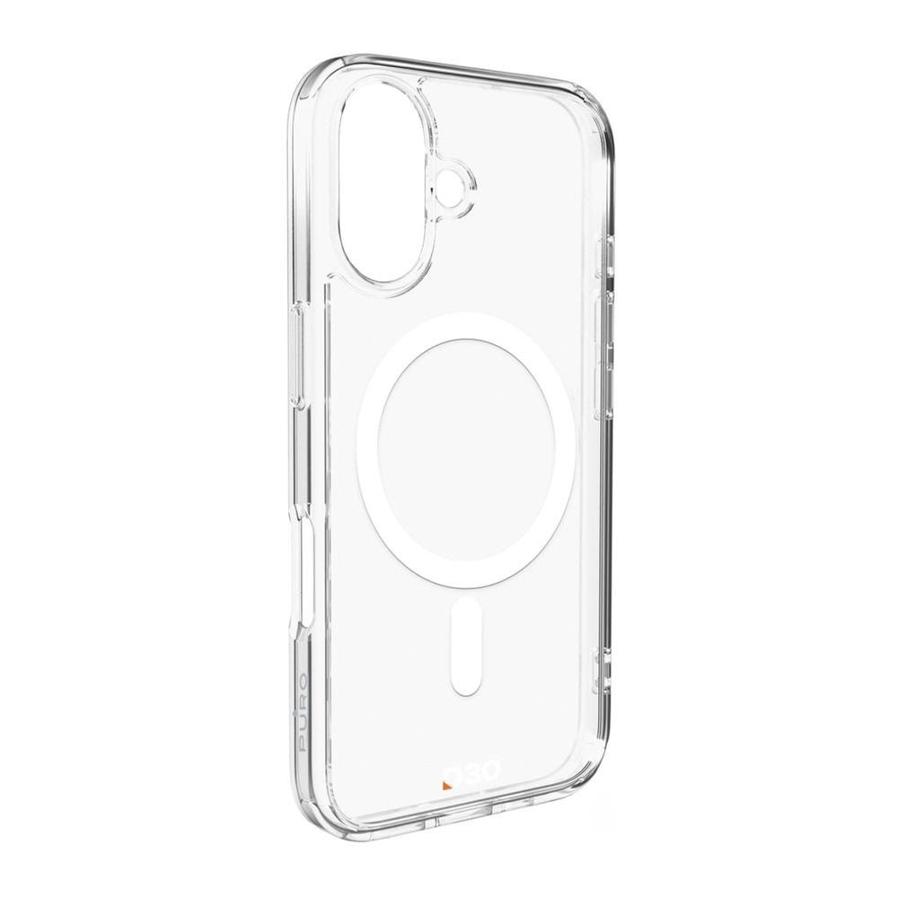 Puro Impact Clear D3o Magsafe Silicone Case For Iphone 16 Plus - Transparent - Handys Cover Cases