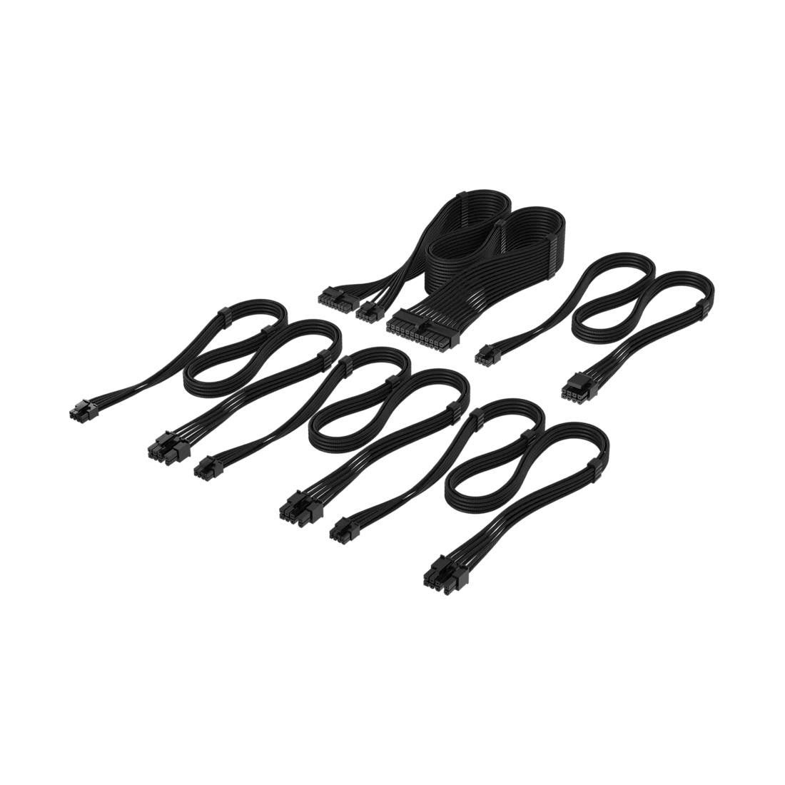 Corsair Elite Premium Individually Sleeved Type-5 Psu Cables Starter Kit (Type 5) - Schwarz - Stromkabel Intern Cp-8920442