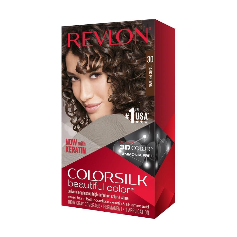 Revlon Colorsilk Beautiful Color 30 Dark Brown.- 130ml. - Haircare 309978695301