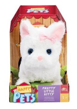 Happy Pets Pretty Little Kitty - White Kitten - Dolls Accessories 602523