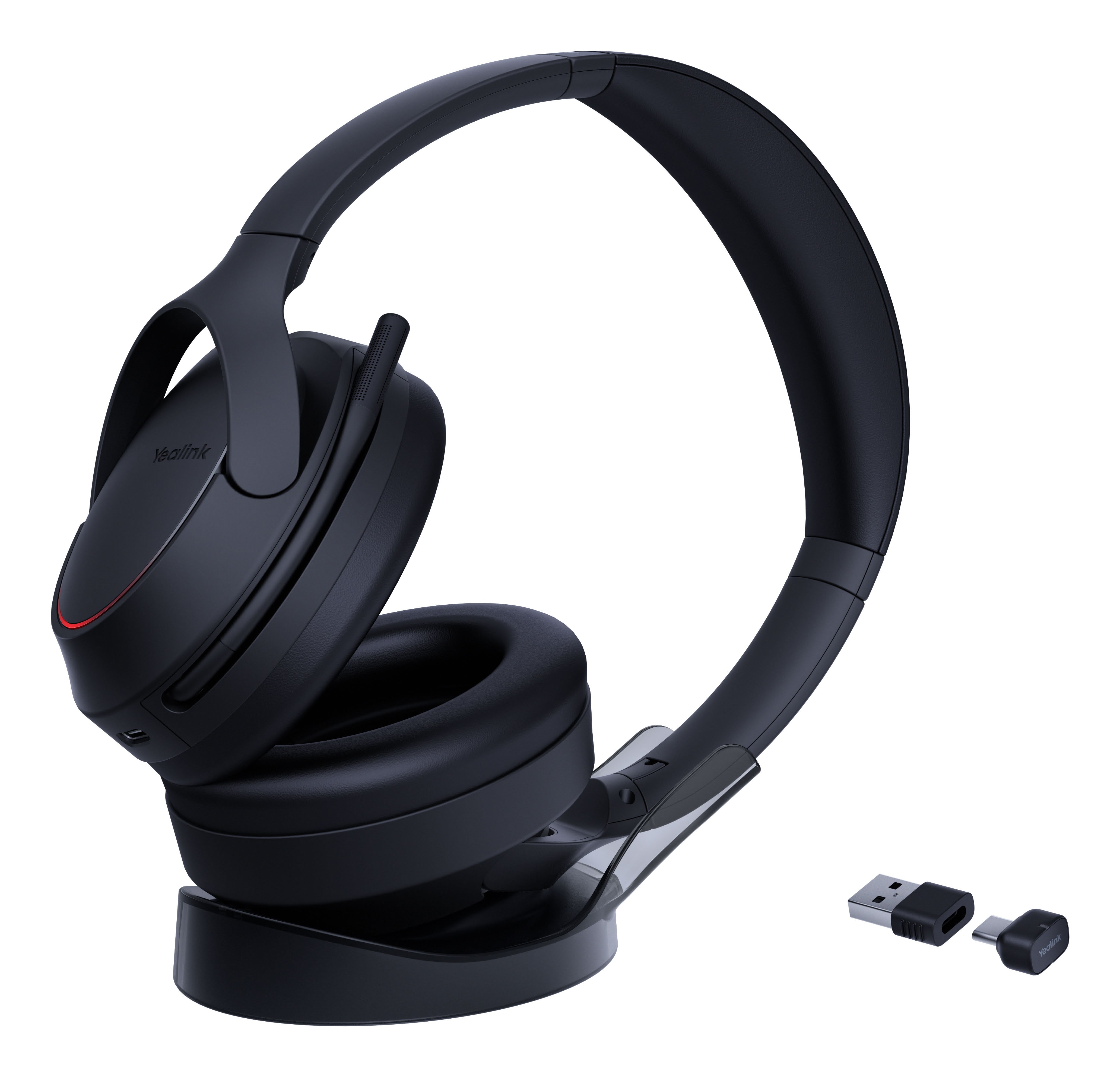 Kopfhörer - Yealink Bh78 With Stand - Usb-c/a - Kopfhoerer/headsets Schwarz 1208731