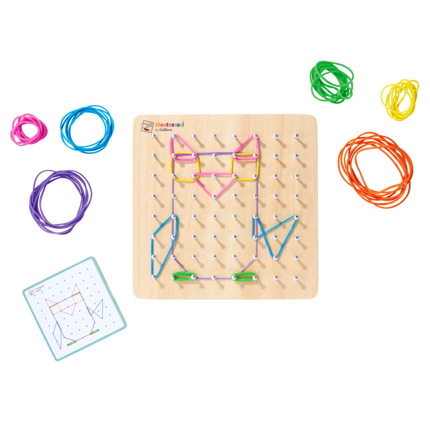 Eichhorn Montessori Geo Board - Baby Spielzeug