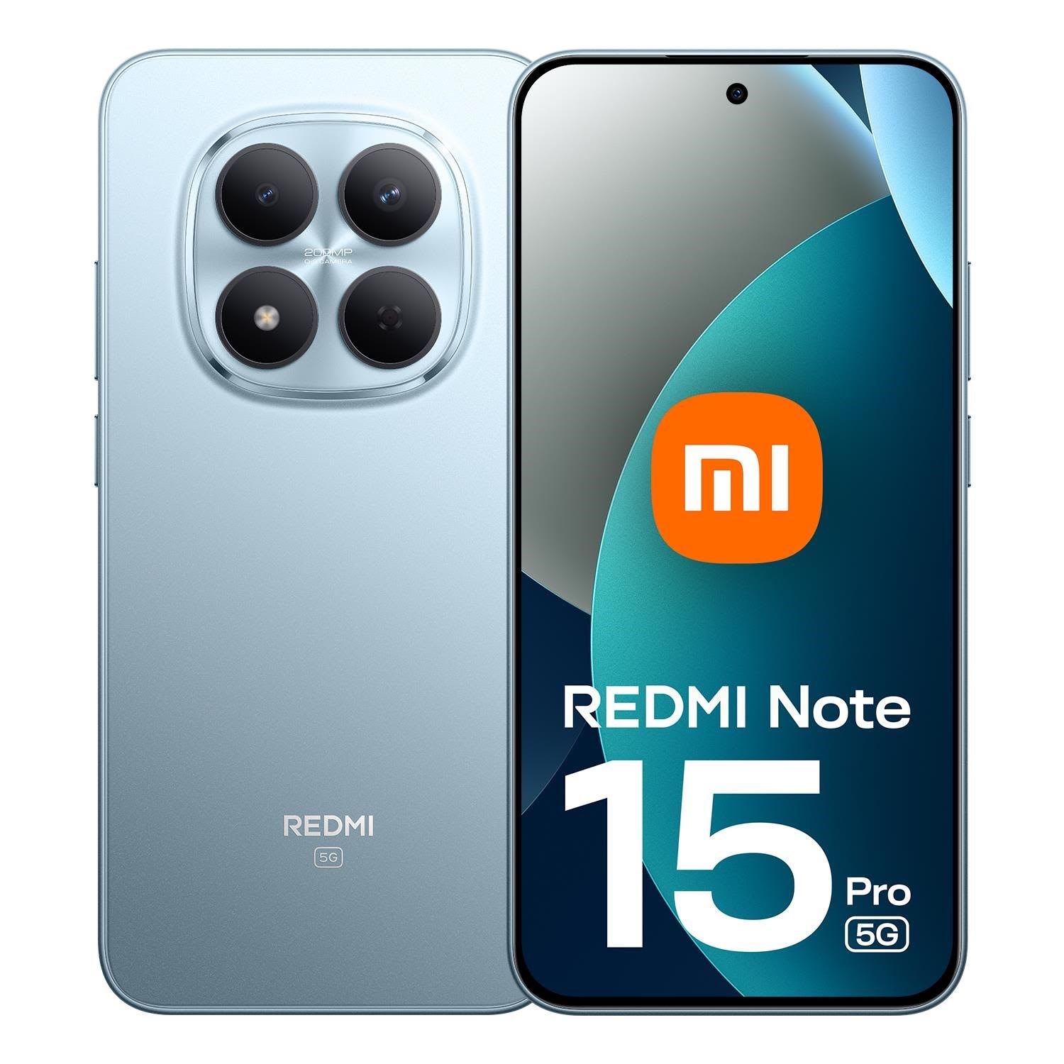 Xiaomi Redmi Note 15 Pro 5G 512gb/8gb - Glacier Blue - Handys Smartphones Mzb0mc5eu