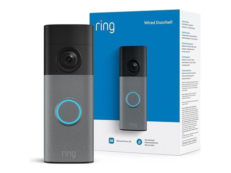 Ring Wired Video Doorbell - Retinal 2K - Smart Home B0fjjm9r3z