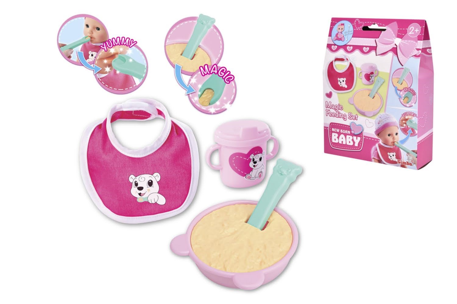 Simba Nbb Magic Feeding Set 30-43 cm - Dolls Accessories