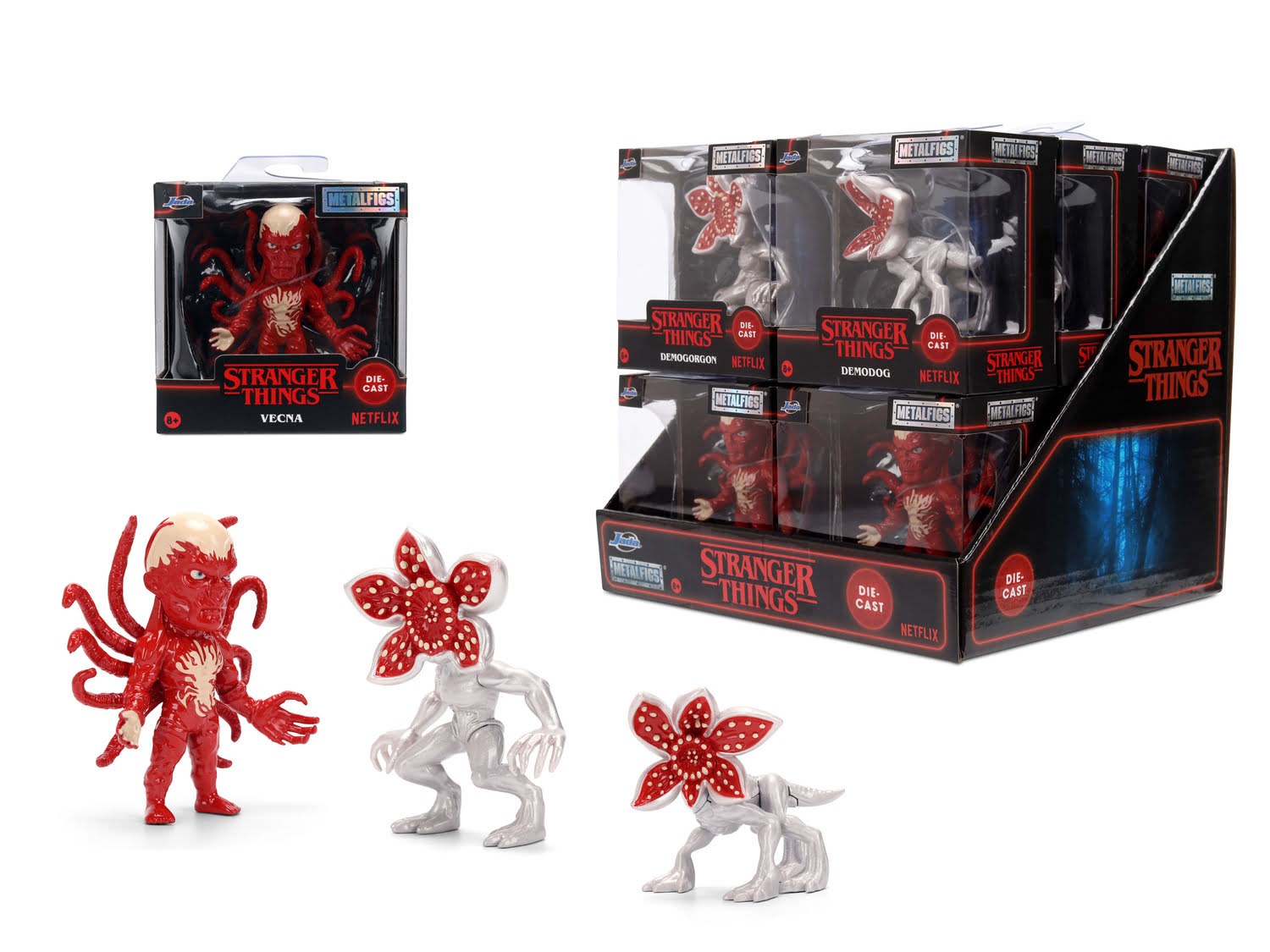 Jada Toys - Stranger Things Figures 2.5" Wave 1 - Ass. - Merchandise