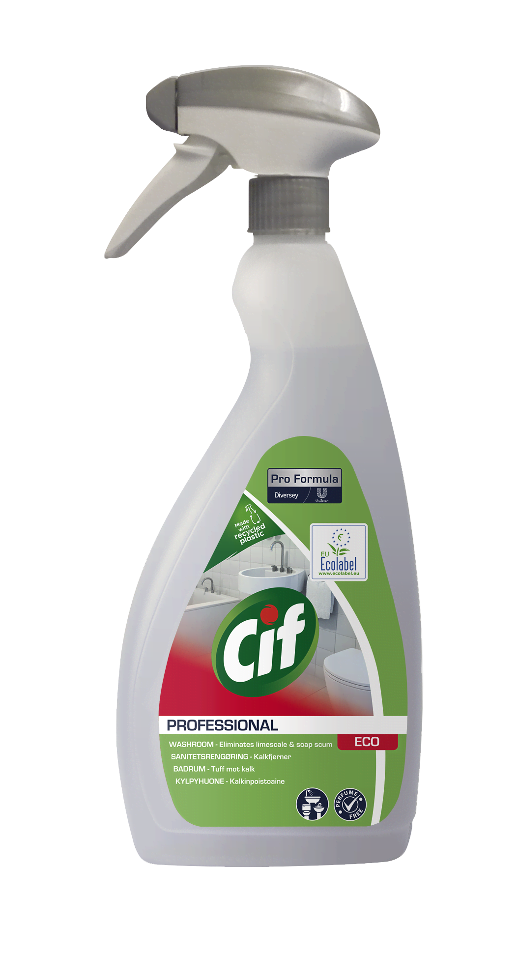 Cif Professional Eco Bathroom Cleaner 750ml - Reinigung