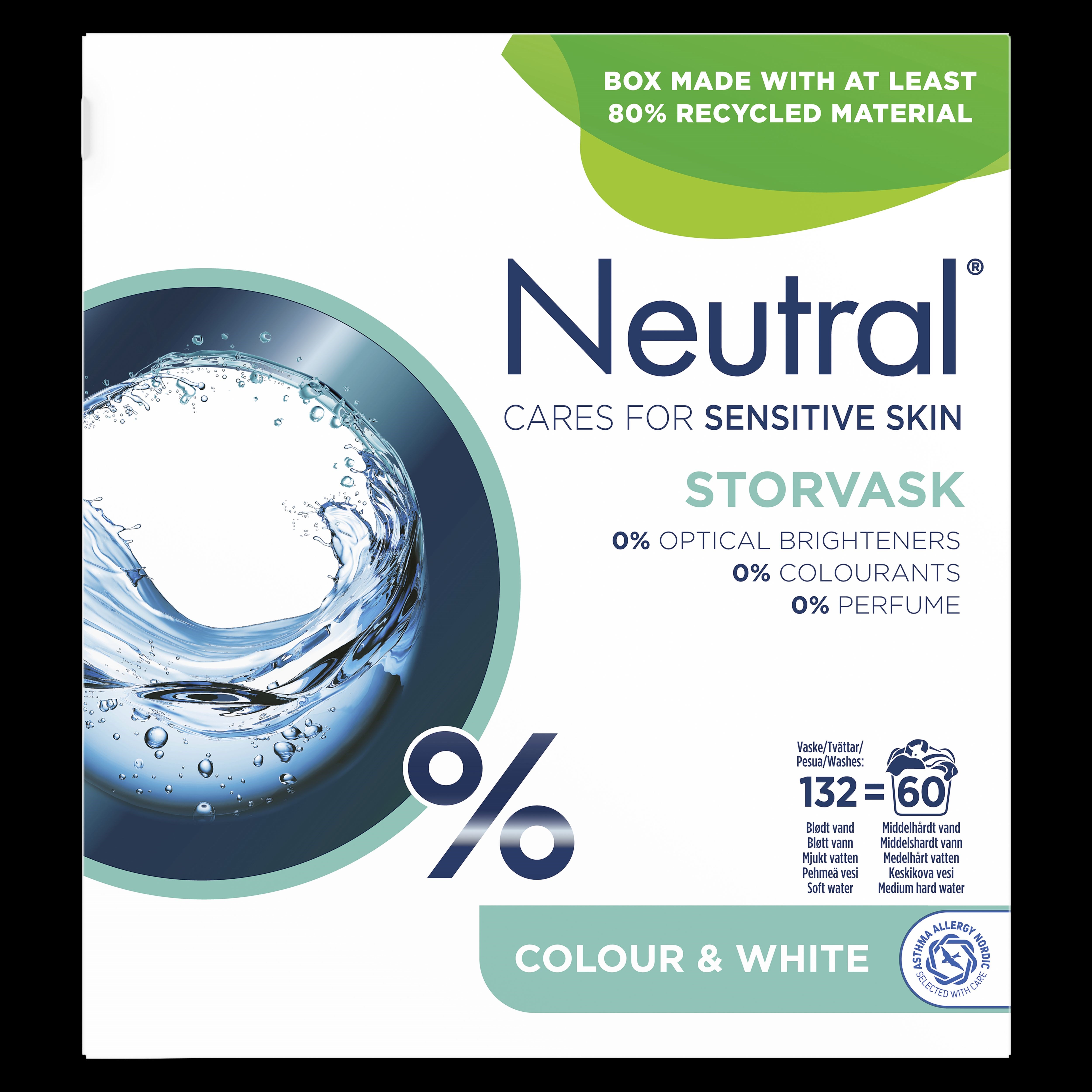 Neutral Heavy Duty Laundry Powder 4.2kg - 60 Washes - Reinigung T165669