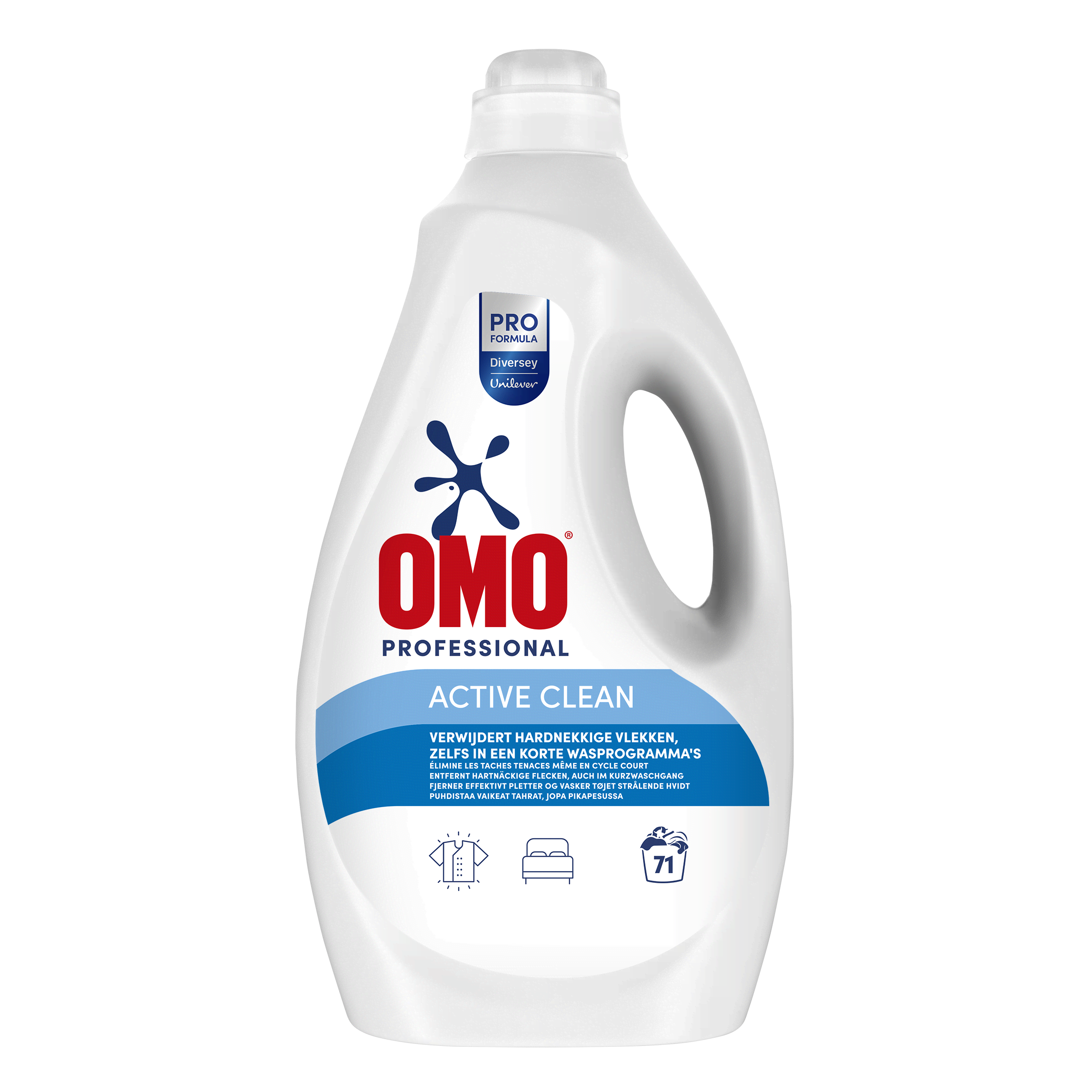 Omo Professional Liquid White 5L - 71 Washes - Reinigung