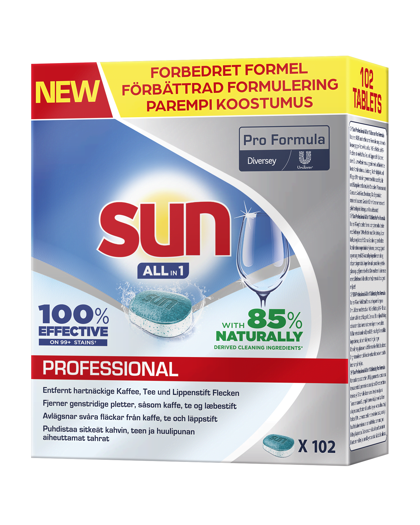 Sun Professional All-in-1 Dishwasher Tablets 102 Pcs. - Reinigung 9297241
