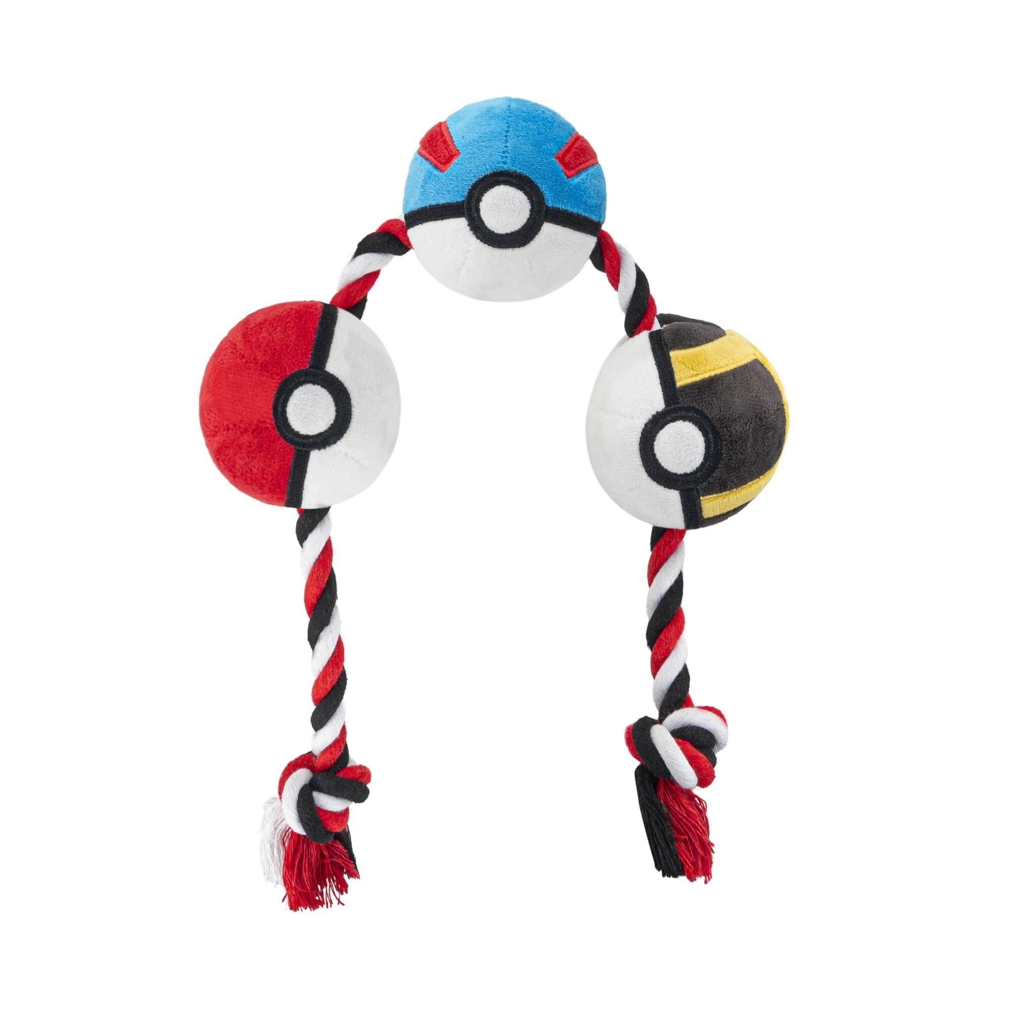 Pokemon Pokémon Ball Rope Toy 55 cm - Hunde