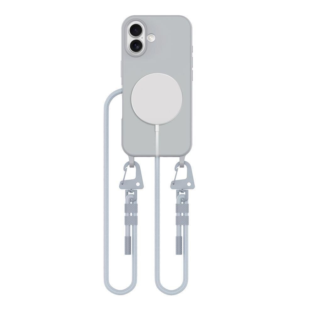 Tech-protect Magnecklace Magsafe Case For Iphone 16 - Gray - Handys Cover Cases 5906302370320