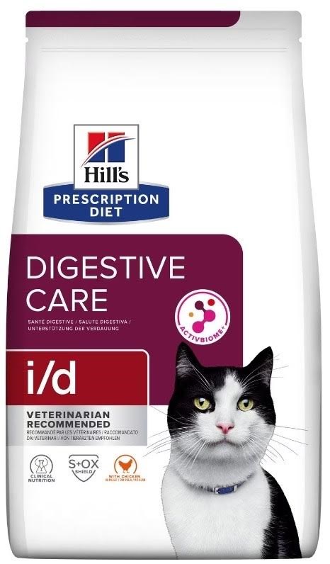 Hill's Prescription Diet I/d Digestive Care Chicken - Dry Cat Food - 3kg - Katzen 052742043142