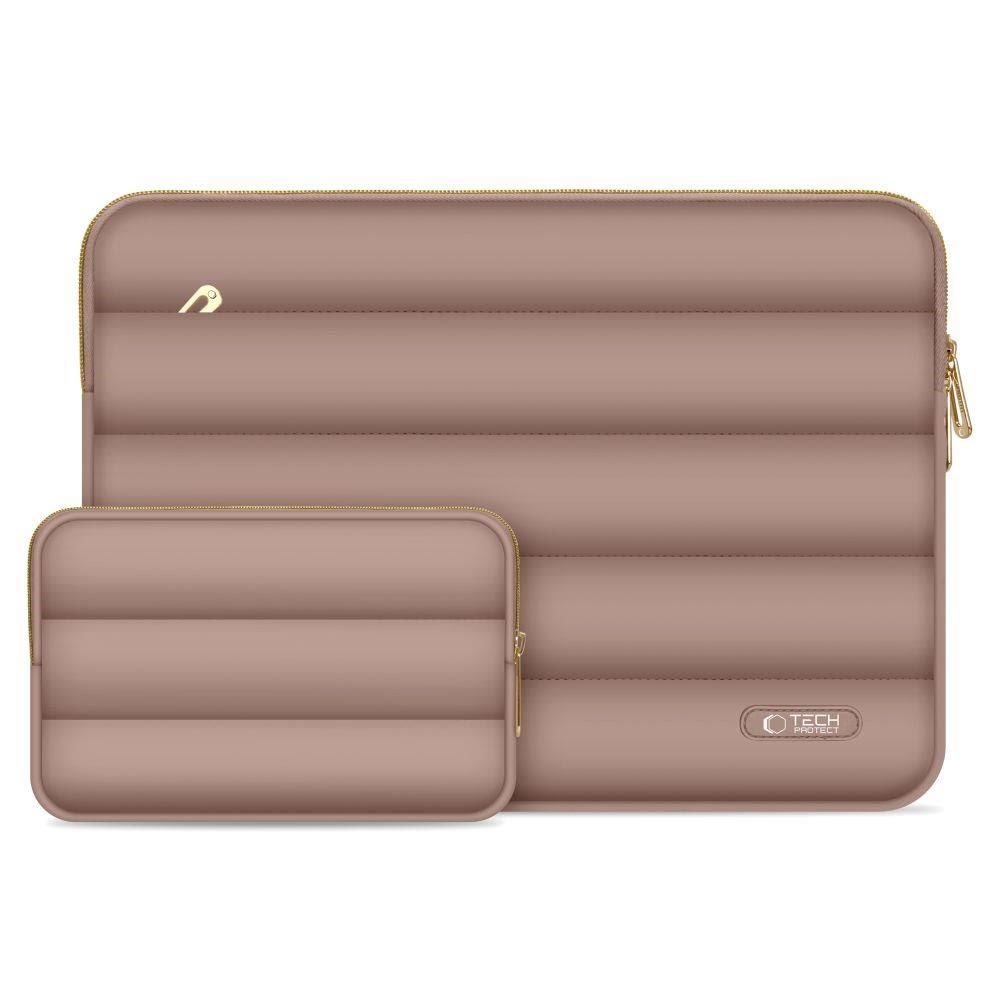 Tech-protect Puffy Laptop Bag 13-14" - Brown - Taschen Braun 5906302375400