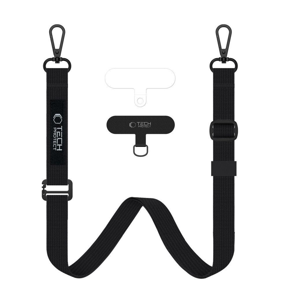 Tech-protect C65 Rope Crossbody Leash - Black - Handys Anderes Zubehoer