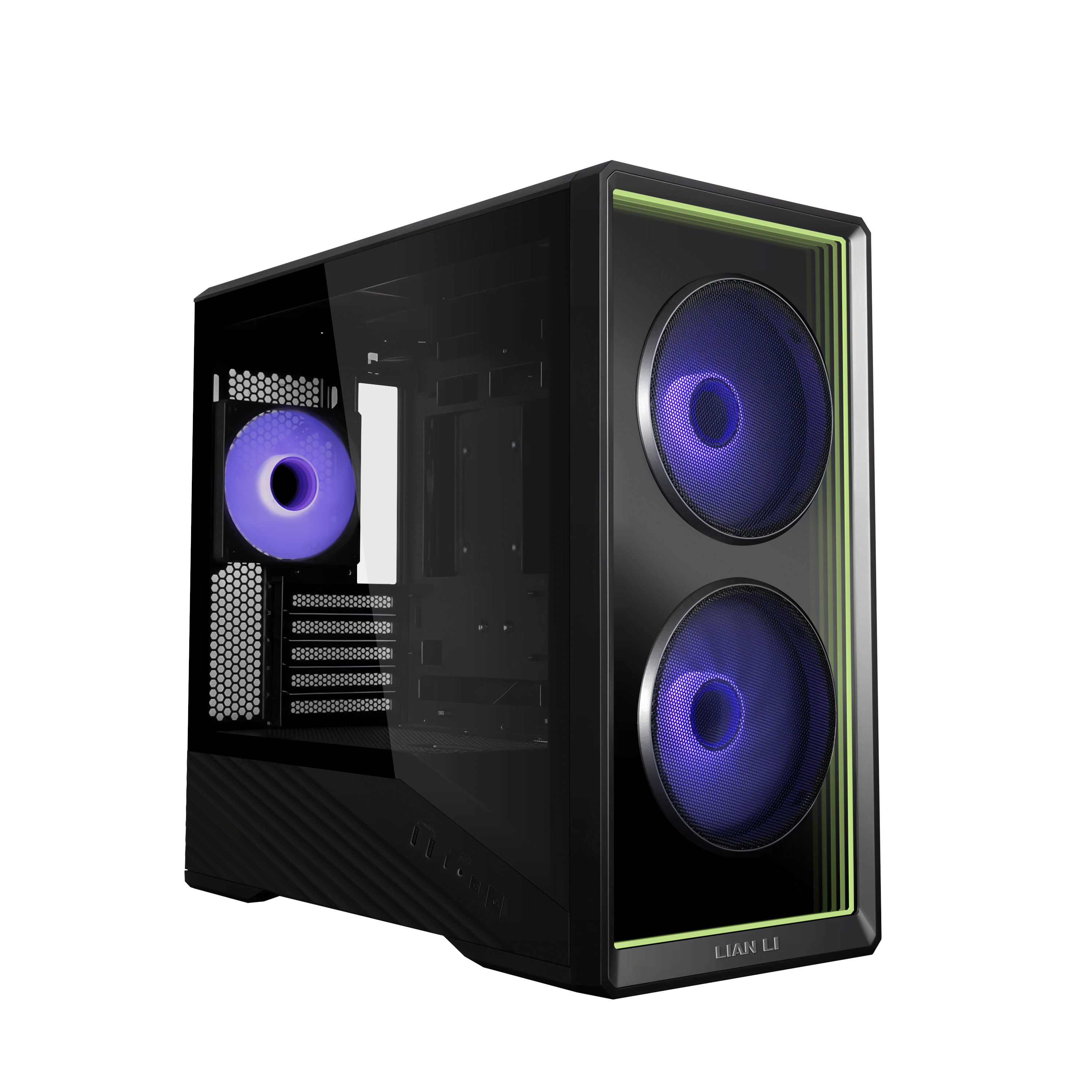 Lian Li Vector V150 Black - Gehäuse - Miditower - Schwarz - Gehaeuse V150infx