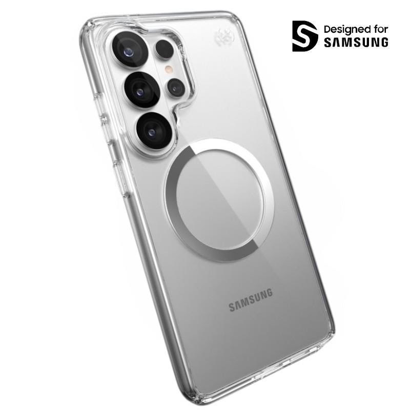 Speck Presidio Perfect-clear Magnet - Samsung Galaxy S26 Ultra Magsafe Case - Clear/clear/silver - Handys Cover Cases 151063-3240
