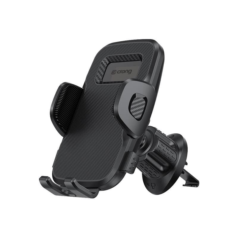 Crong Carclip Air Vent - Universal Car Air Vent Holder - Black - Handys Anderes Zubehoer