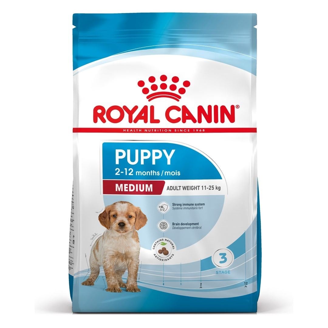Royal Canin Medium Puppy 4 kg Maize, Poultry - Hunde