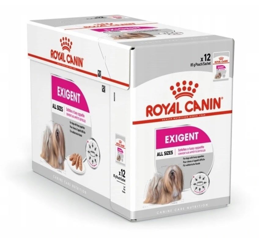 Royal Canin Exigent Wet Dog Food Pâté 12x85 g - Hunde 9003579009451