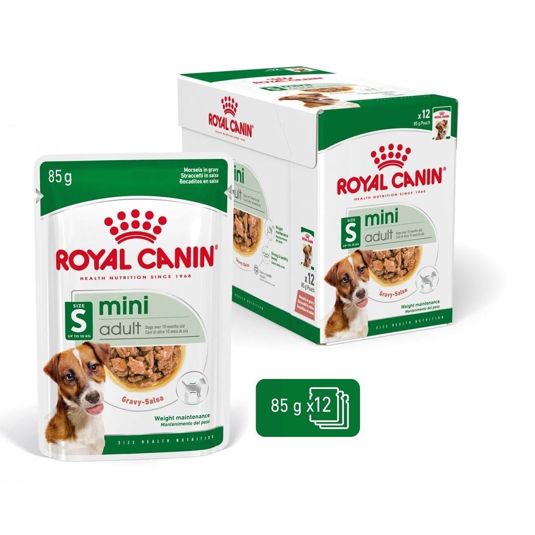 Royal Canin Mini Adult - Wet Dog Food - 12 x 85g - Hunde
