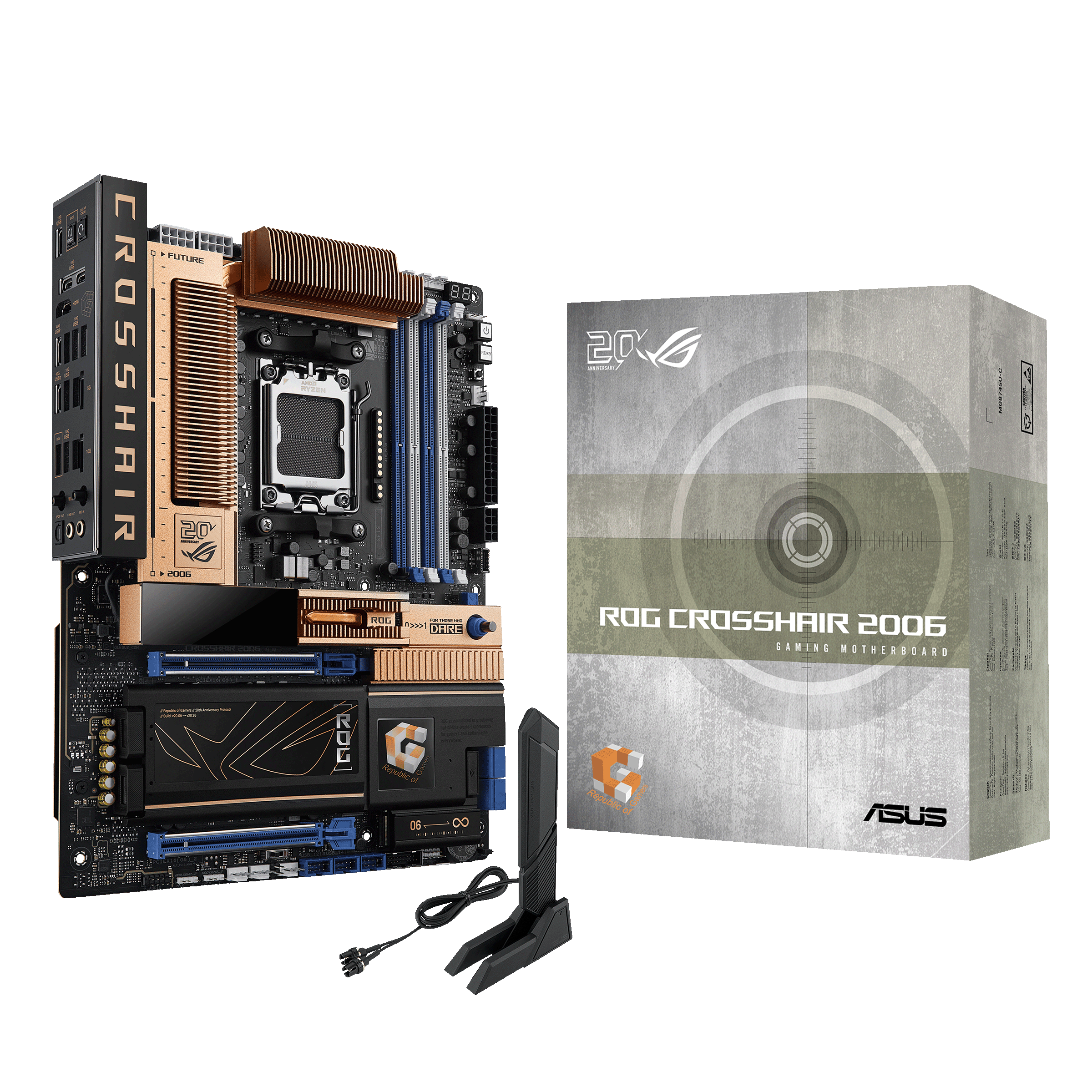 Asus Rog Crosshair 2006 Mainboard - Amd X870e - Amd Am5 - Ddr5 Ram - Atx