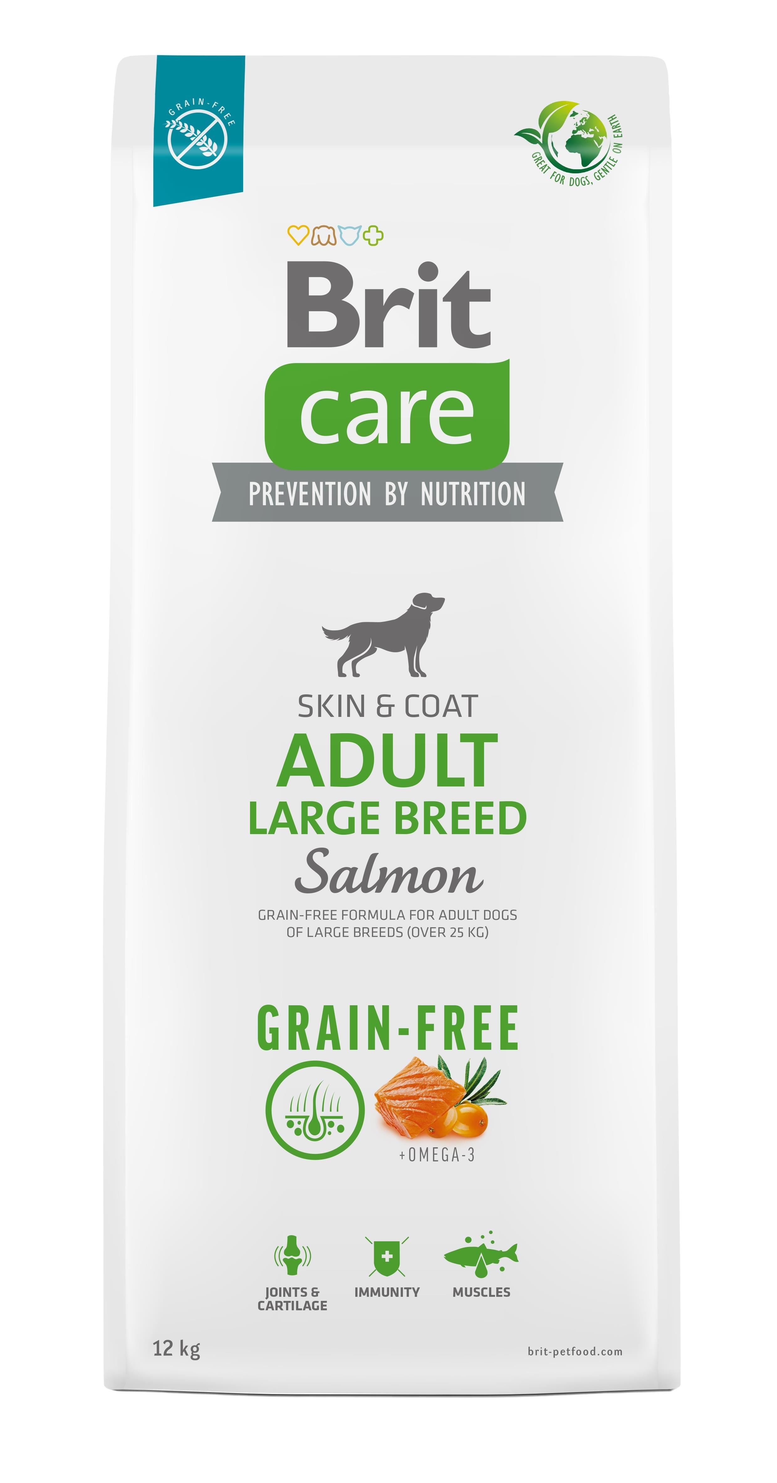 Brit Adult Large Breed Salmon - Dry Dog Food - 12 kg - Hunde
