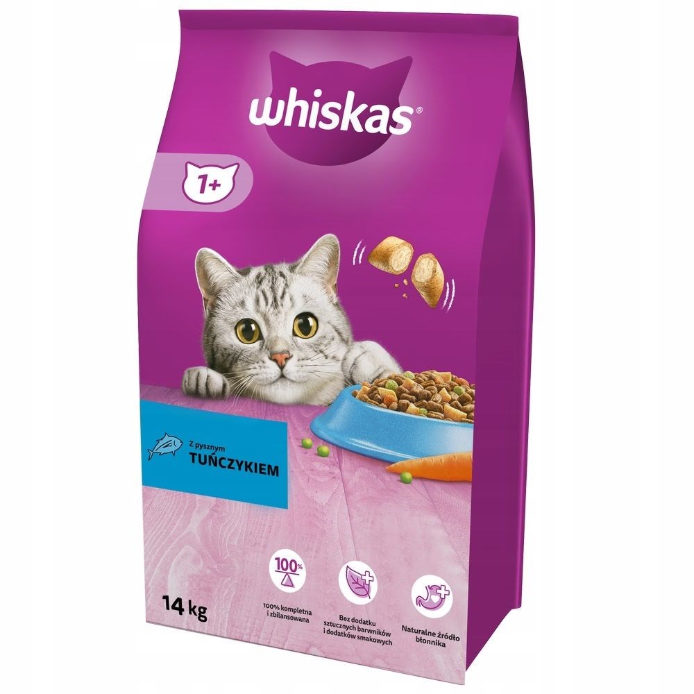 Whiskas Dry Cat Food Adult - Tuna - 14kg - Katzen