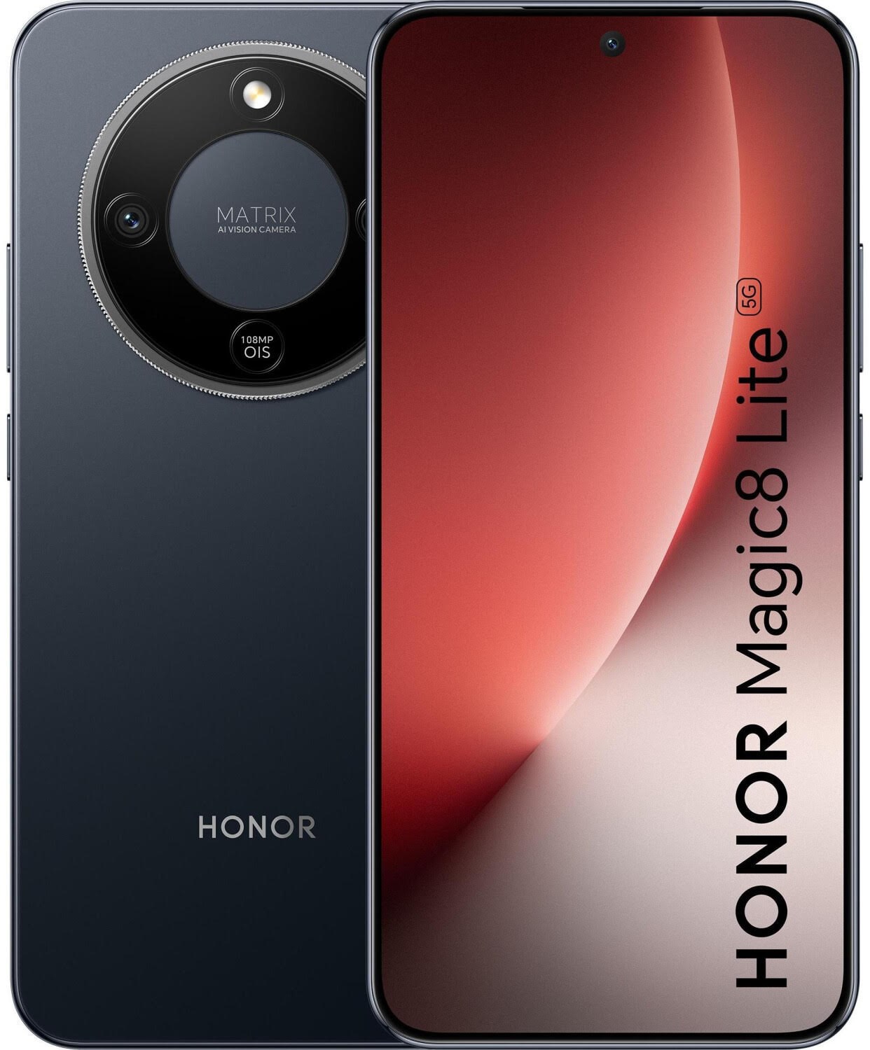 Honor Magic8 Lite 256gb/8gb - Midnight Black - Handys Smartphones Schwarz 5109byqt