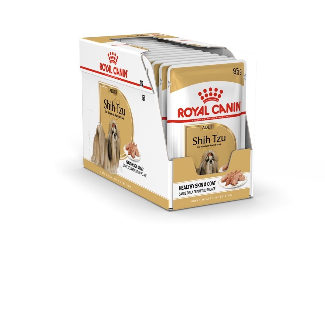 Royal Canin Shih Tzu Adult Wet Dog Food Pâté 12x85 g - Hunde