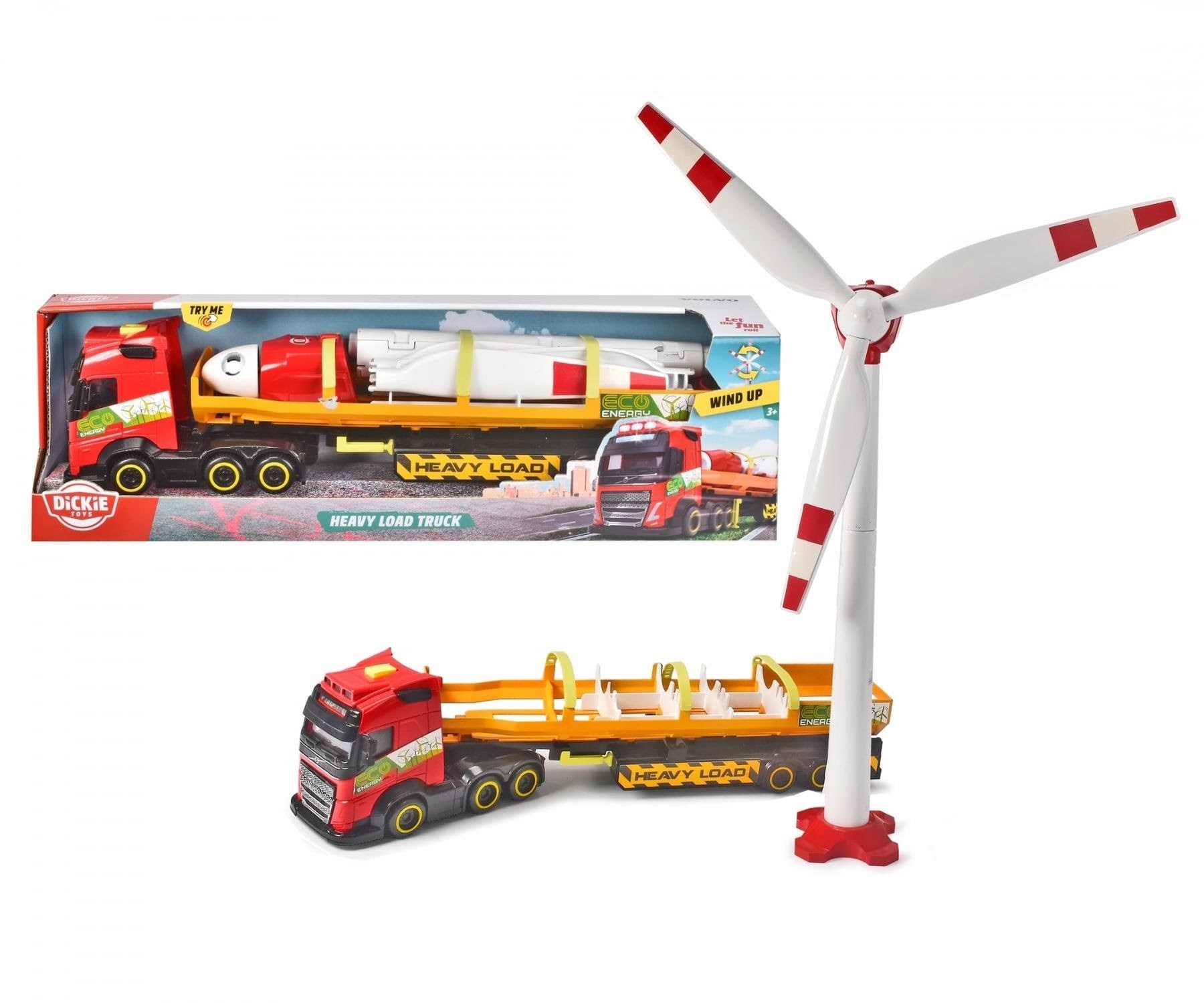 Dickie Volvo Fh16 Truck Incl. Windmill W/lights And Sound 40cm - Spielzeugauto 203747011