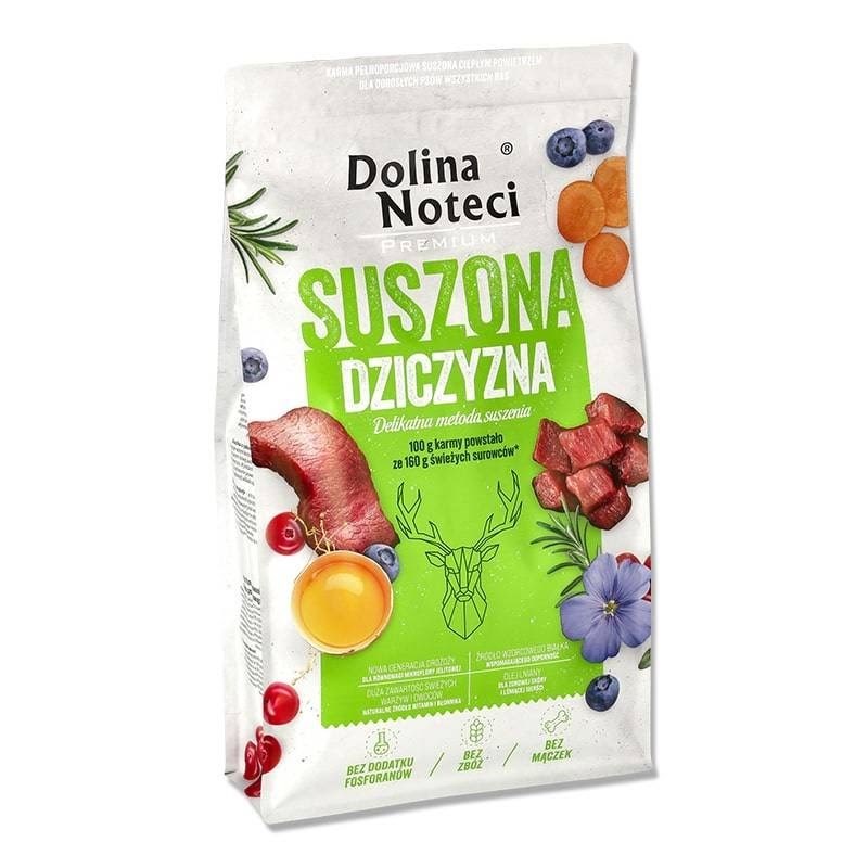 Dolina Noteci Premium Dried Game - Dried Food For Dogs - 9kg - Hunde