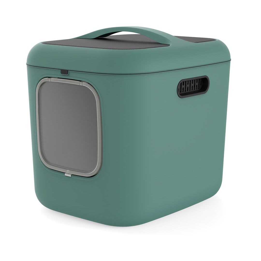 Rotho Biala XL Green - Cat Litter Box - Katzen