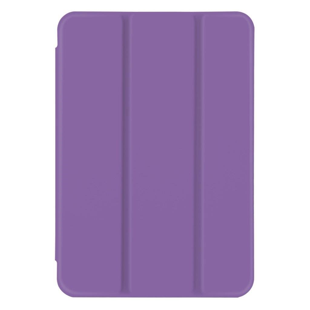 Pomologic - Book Case For Ipad Mini 6/7th Gen Purple - Tablets Cover Case Pom-bcm6-205