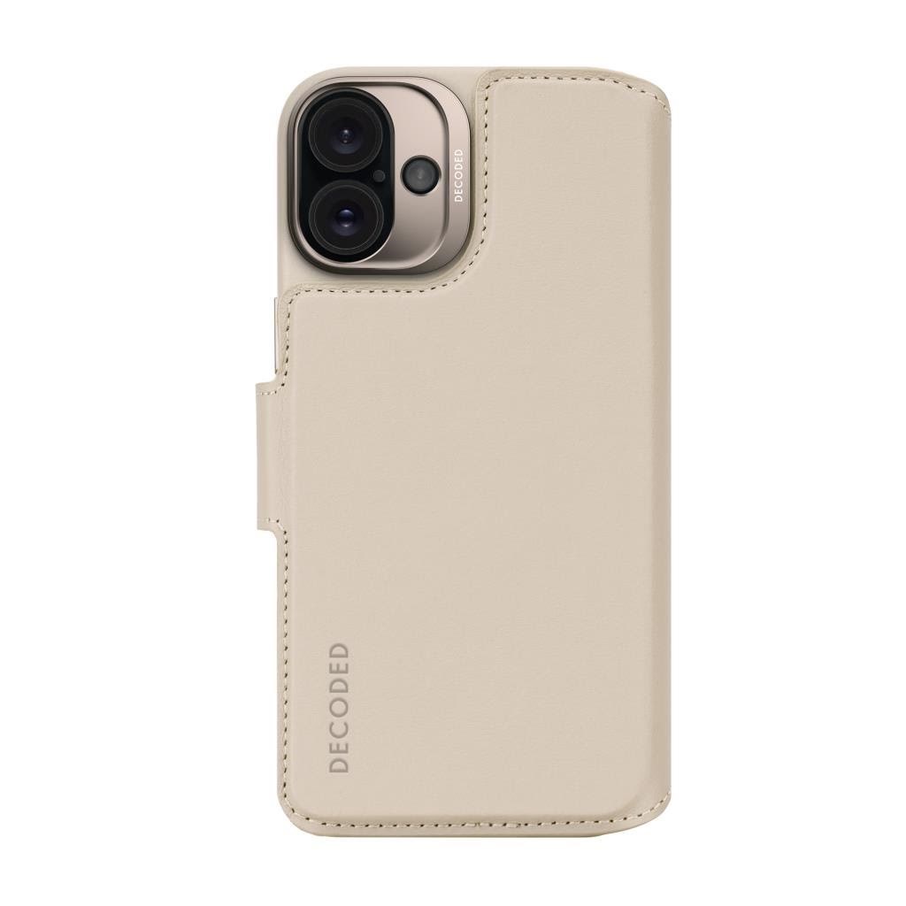 Decoded Leather Detachable Wallet For Iphone 16 Plus Clay - Handys Cover Cases D25ipo16pldw5cy