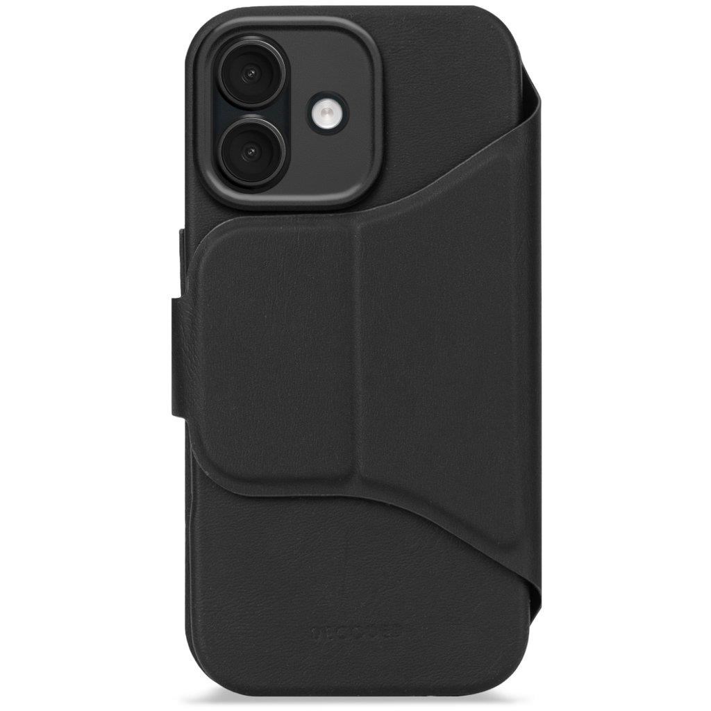 Decoded - Textured Silicone Detachable Wallet For Iphone 17 - Phantom Black - Handys Cover Cases