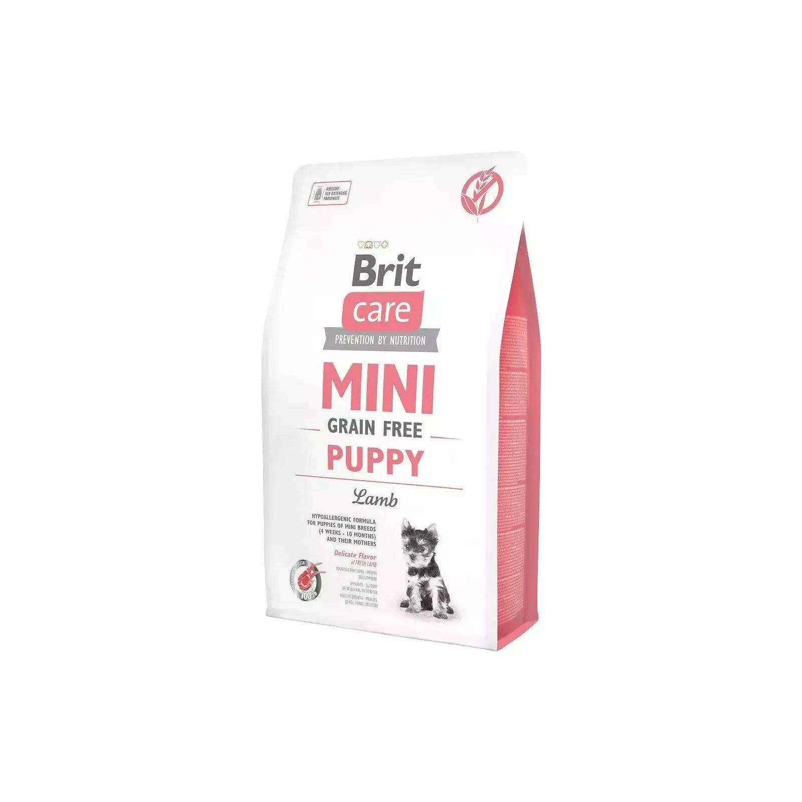 Brit Care Mini Grain-free Puppy Lamb - Dry Dog Food - 2 kg - Hunde 8595602520138