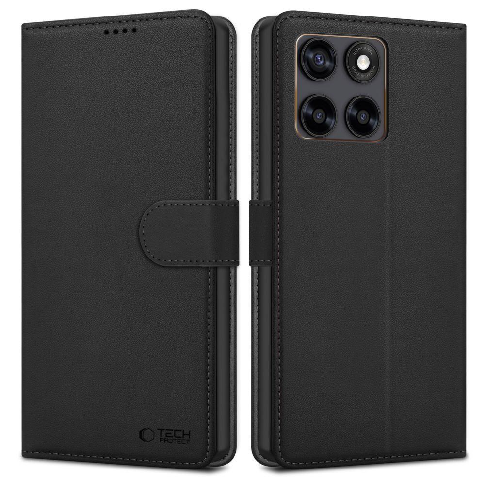 Tech-protect Wallet Case For Motorola Edge 70 Fusion / Fusion + 5G - Black - Handys Cover Cases 5906302322756