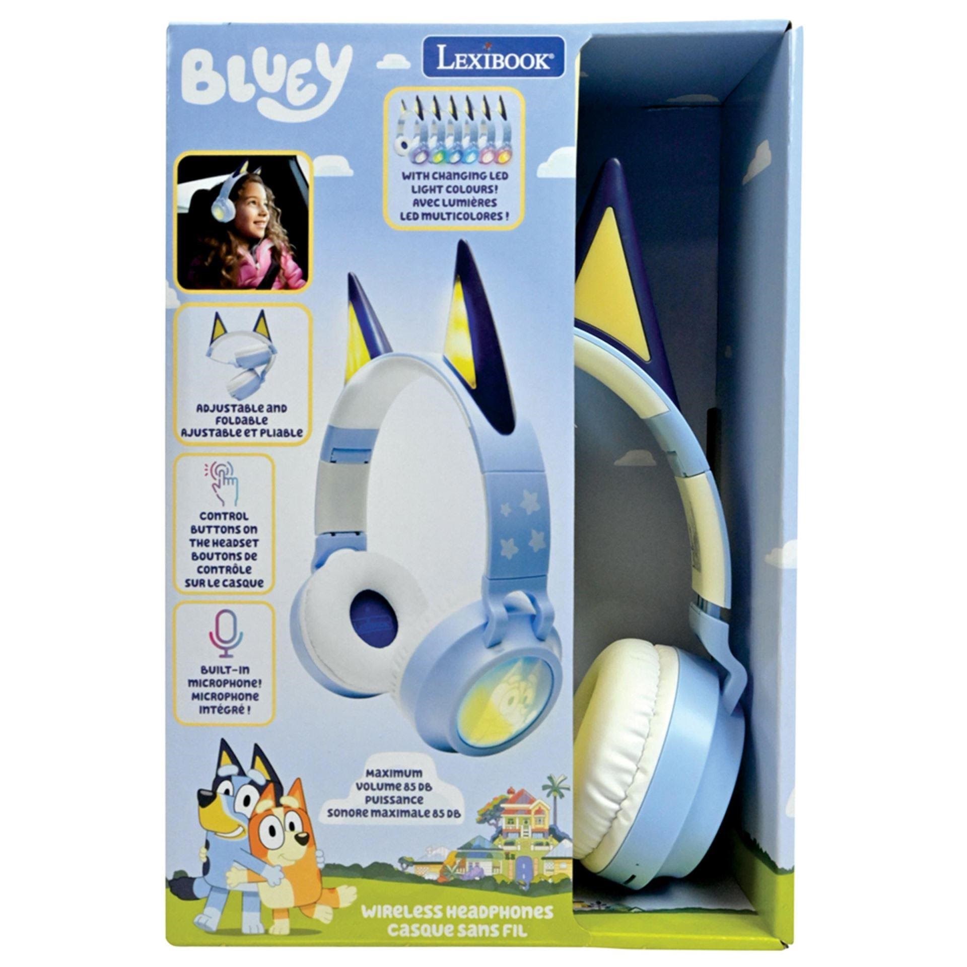 Bluey Earbuds & Headphones With Lights - Musik