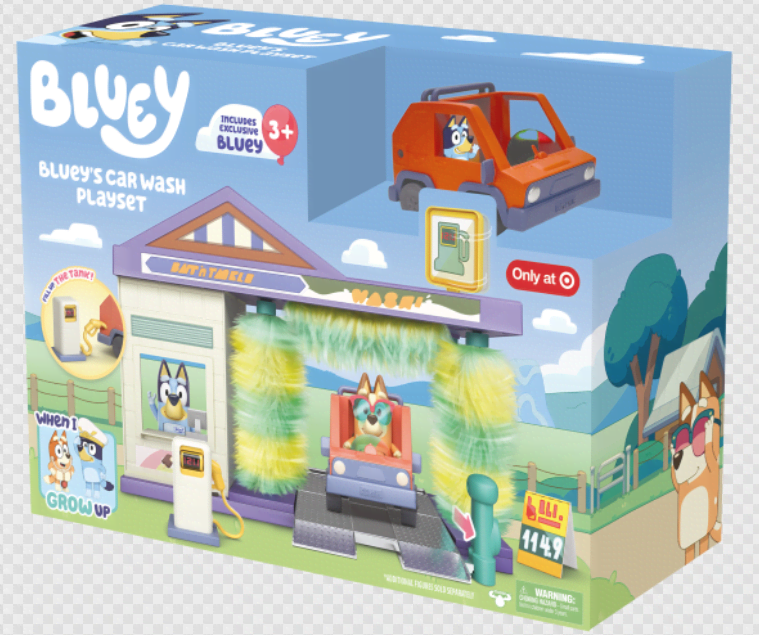 Bluey Car Wash Playset - Spielsets